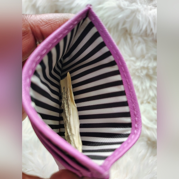 Kate Spade Vibrant Pink Purple Card Wallet - Picture 8 of 8